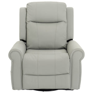 Manual Recliner Chair with 270° Swivel, Massage & Heating