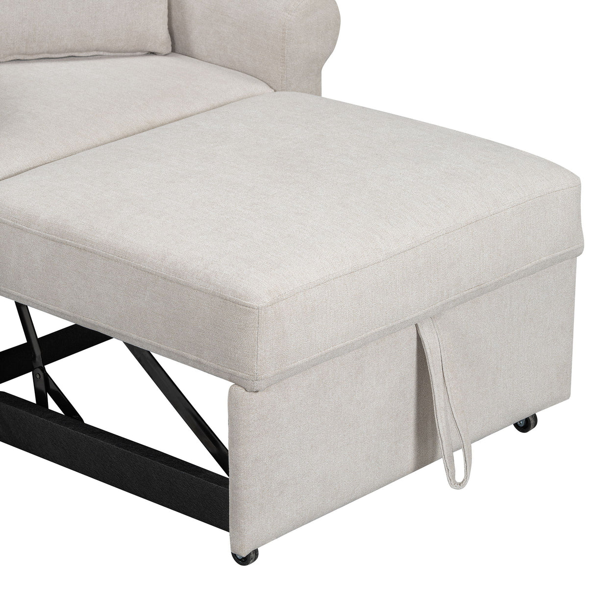 Convertible Sleeper Chair With Adjustable Backrest