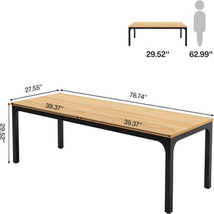 Rectangle Dining Table For 6 - 8 People