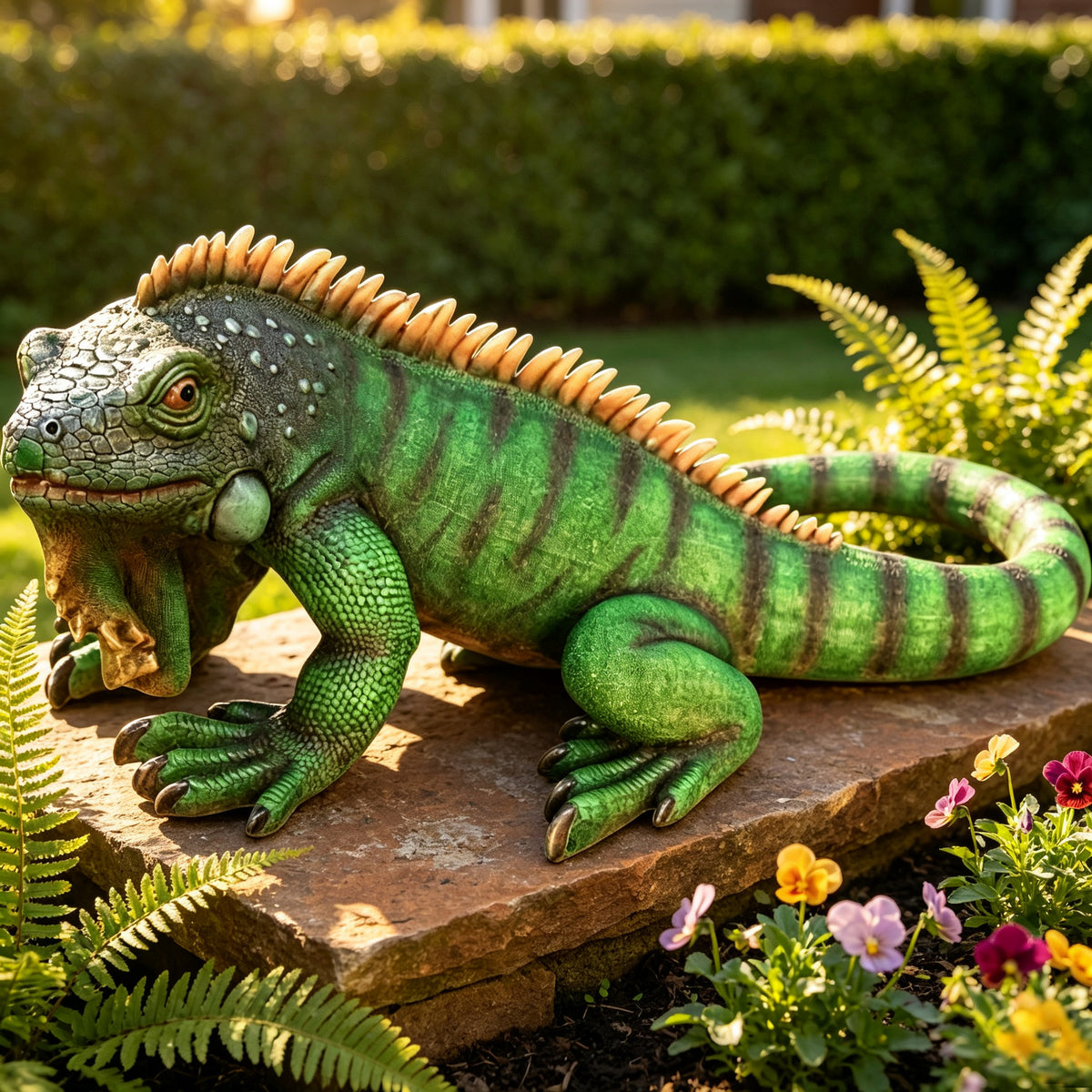 27'' Iguana Garden Statue