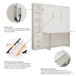 Folding Vertical Murphy Wall Bed