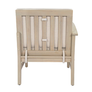 Perla Left Armchair Acacia and