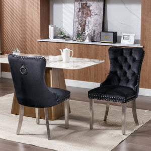 Nikki - Contemporary Upholstered Dining Chair (Set of 2)