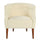 Contemporary Upholstered Club Chair With Button Tufting - Best Buy Furniture
