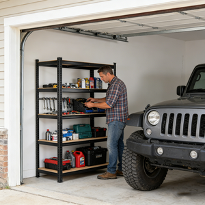 2000LBS Capacity Garage Storage Shelves Heavy Duty