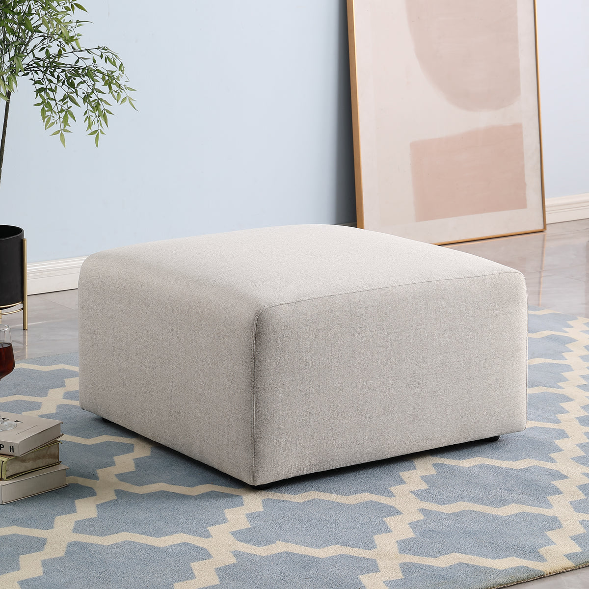 Sofa Ottoman, No Assembly Required
