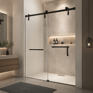 Frameless Single Sliding Shower Door – 60" x 76"