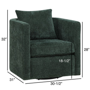 Sutton - Swivel Barrel Chair