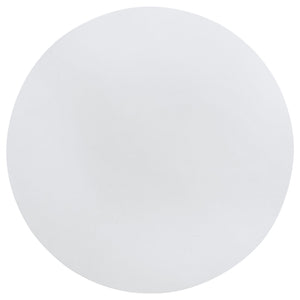 Tyler - Round Dining Table With Shelf Round Table - White