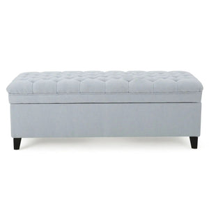 Juliana - Storage Ottoman With Birch Legs - Best Buy Furniture