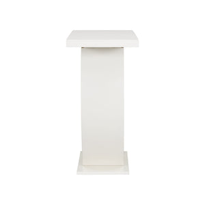 Console Table With Oval Base And Reinforced Bottom Plate