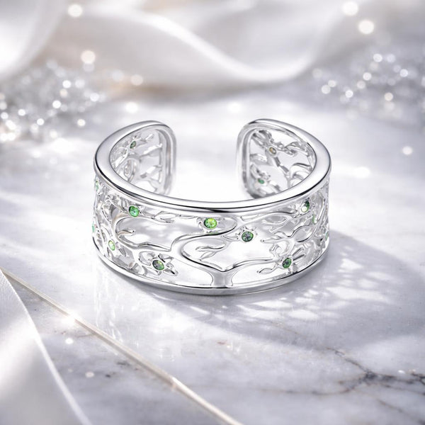S925 Sterling Silver Pavé Setting CZ Ring