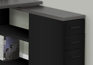 Computer Desk, Home Office, Corner, Left, Right Set - Up, Storage Drawers, L Shape, Laptop, And Contemporary & Modern - Best Buy Furniture