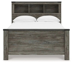 Frandern - Bookcase Panel Bed - Best Buy Furniture