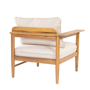 Terassi Outdoor Acacia Wood 4 Seater Sofa