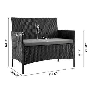 Imperia - 4 Piece Outdoor Conversation Set