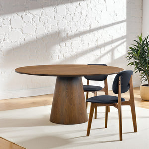 Palamedes Solid Wood Large Round Table