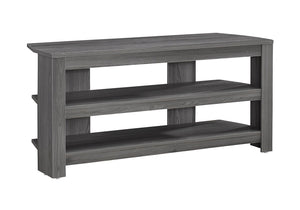 TV Stand, Console, Media Entertainment Center, 3 Storage Shelves - Best Buy Furniture