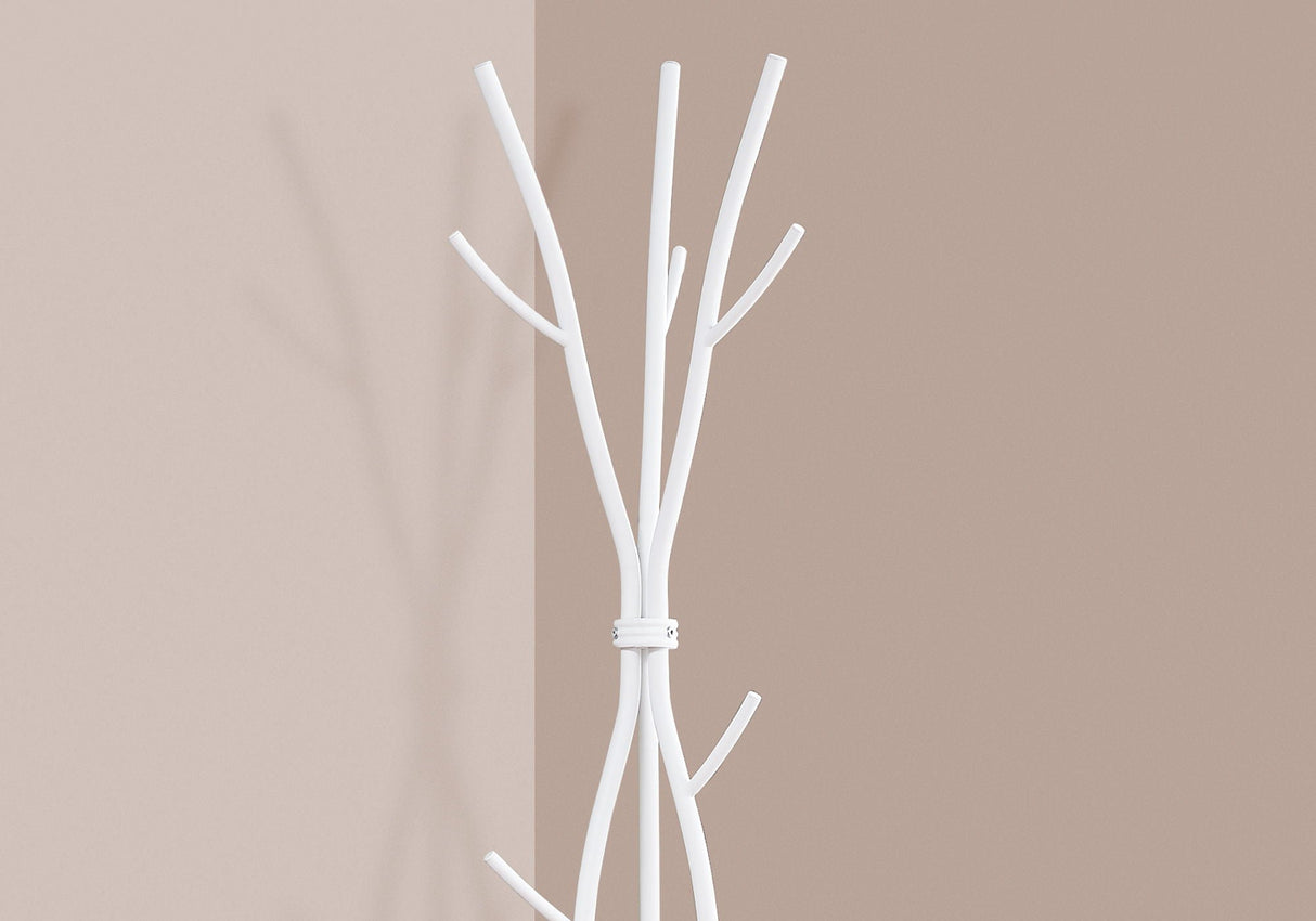 Coat Rack, Hall Tree, Free Standing, 11 Hooks, Entryway, Contemporary & Modern - Best Buy Furniture