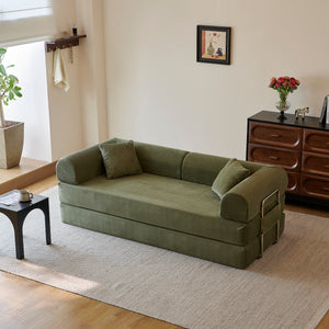 78.8" Compression Sofa - Convertible Floor Sofa Bed