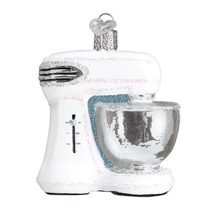 White Mixer Ornament