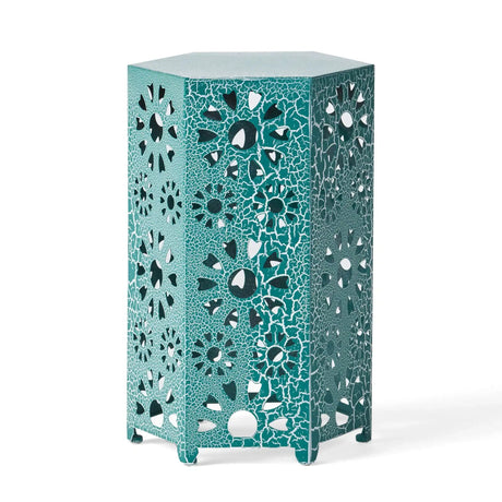 Galore - Side Table With Sunburst Cut Out Design - Best Buy Furniture