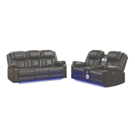 Challenger LED Power Recliner Set