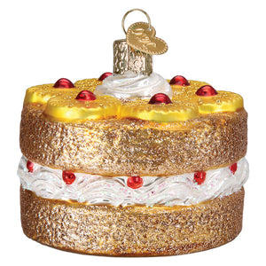 Pineapple Upsidedown Cake Ornament
