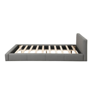 Stylish Upholstered Bed With Birch Wood Frame - Best Buy Furniture