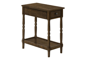 Accent End Table, 2 Tier, Storage Drawer, Traditional Stylish Design - Best Buy Furniture