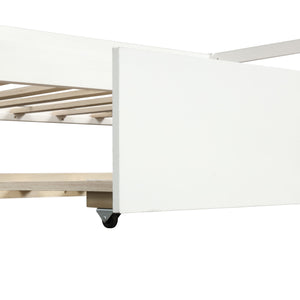 Twin Daybed With Trundle Frame Set