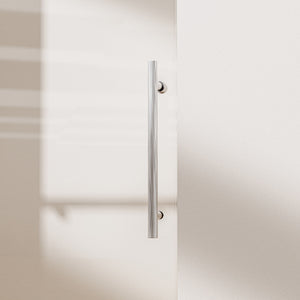 Frameless, Single Sliding Soft Close Shower Doors, 5/16" Sgcc Tempered Glass