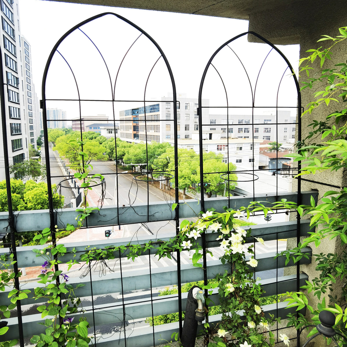 4 Pack Metal Garden Trellis