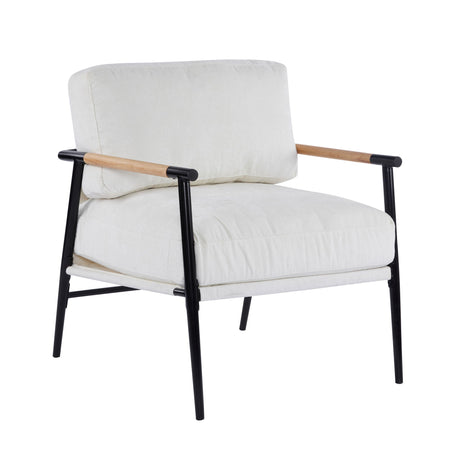 Modern Accent Chair With Plush Cushions, Cozy Seating - Best Buy Furniture