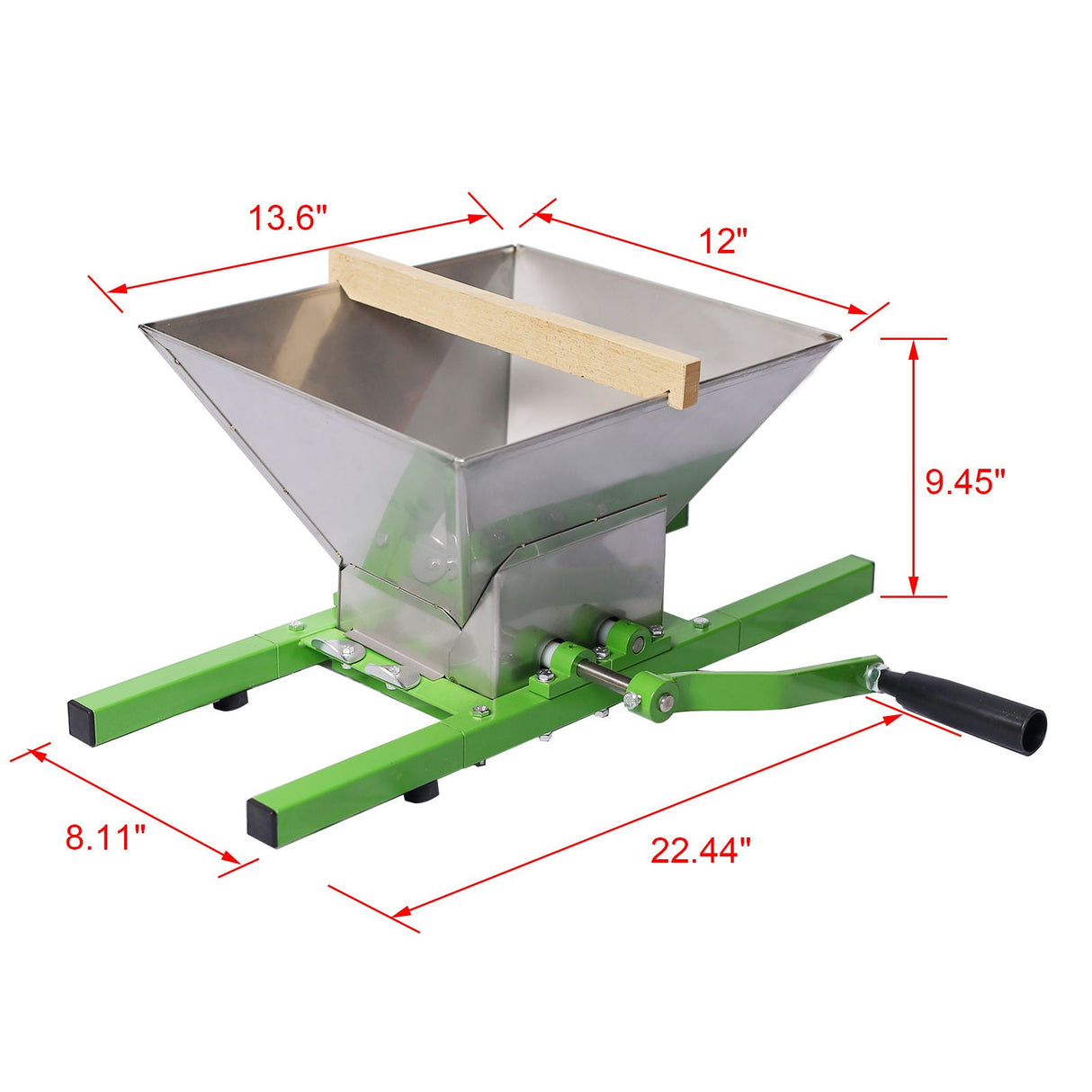Manual Fruit Wine Press and Crusher for Kitchen