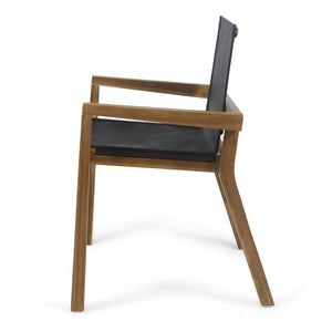 Belfast - Dining Chair With Acacia Wood Frame And Seating (Set of 2)