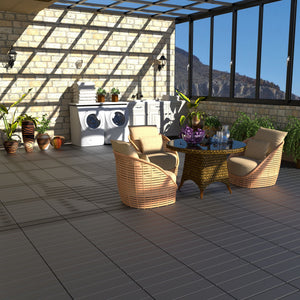 Interlocking Deck Tiles 44 Pack For Backyard