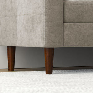 3 Seater Convertible Combination L Shaped Sofa With Footstools With Storage