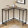Corner Accent Console Table For Entryway, Unique L-Shaped Design - Best Buy Furniture