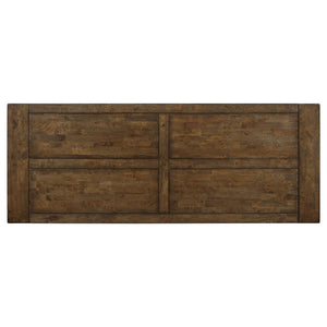 Amarillo - Rectangular Counter Height Dining Table - Rustic Brown