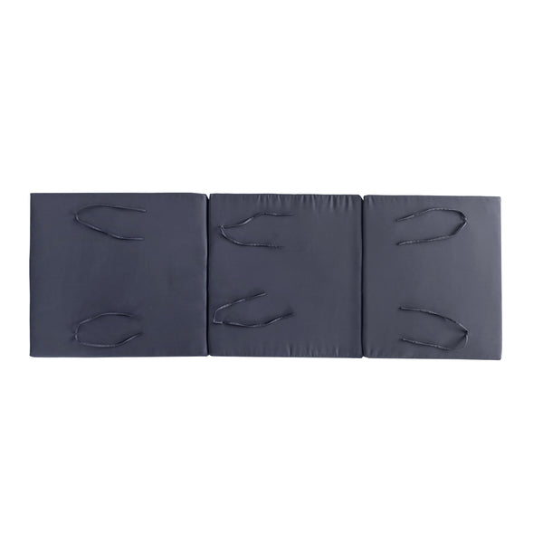 Gray Broadway Ian Chaise Lounge Cushion (Triple Folds)