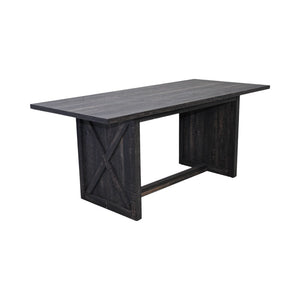 70.87" Farmhouse Large Dining Table for 6-8 People