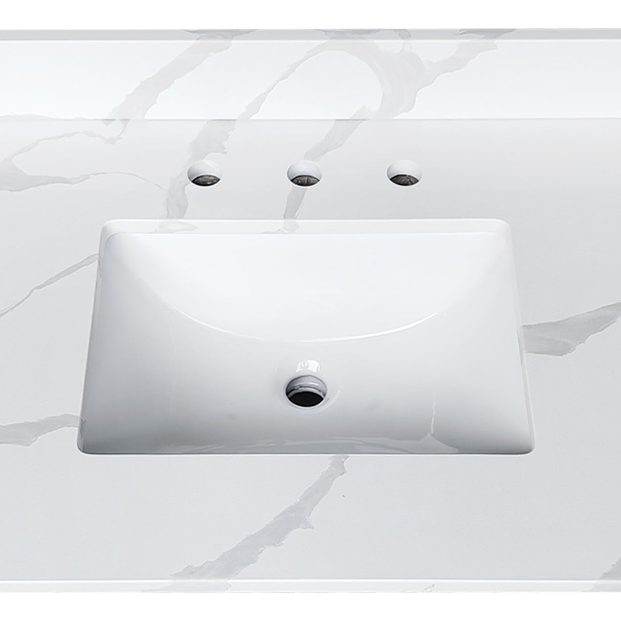 49-Inch Quartz Bathroom Vanity Top