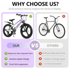 FKZNPJ 20 Inch Kids Mountain Bike
