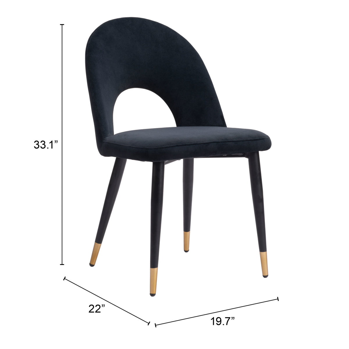 Zuo Modern Menlo Dining Chair (Set of 2)