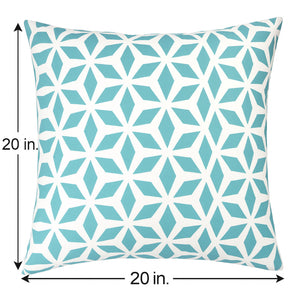 Crystal Burst - Outdoor & Indoor Pillow