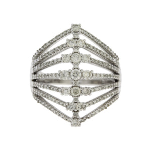 1.00ct Diamond Ring 14KT White Gold