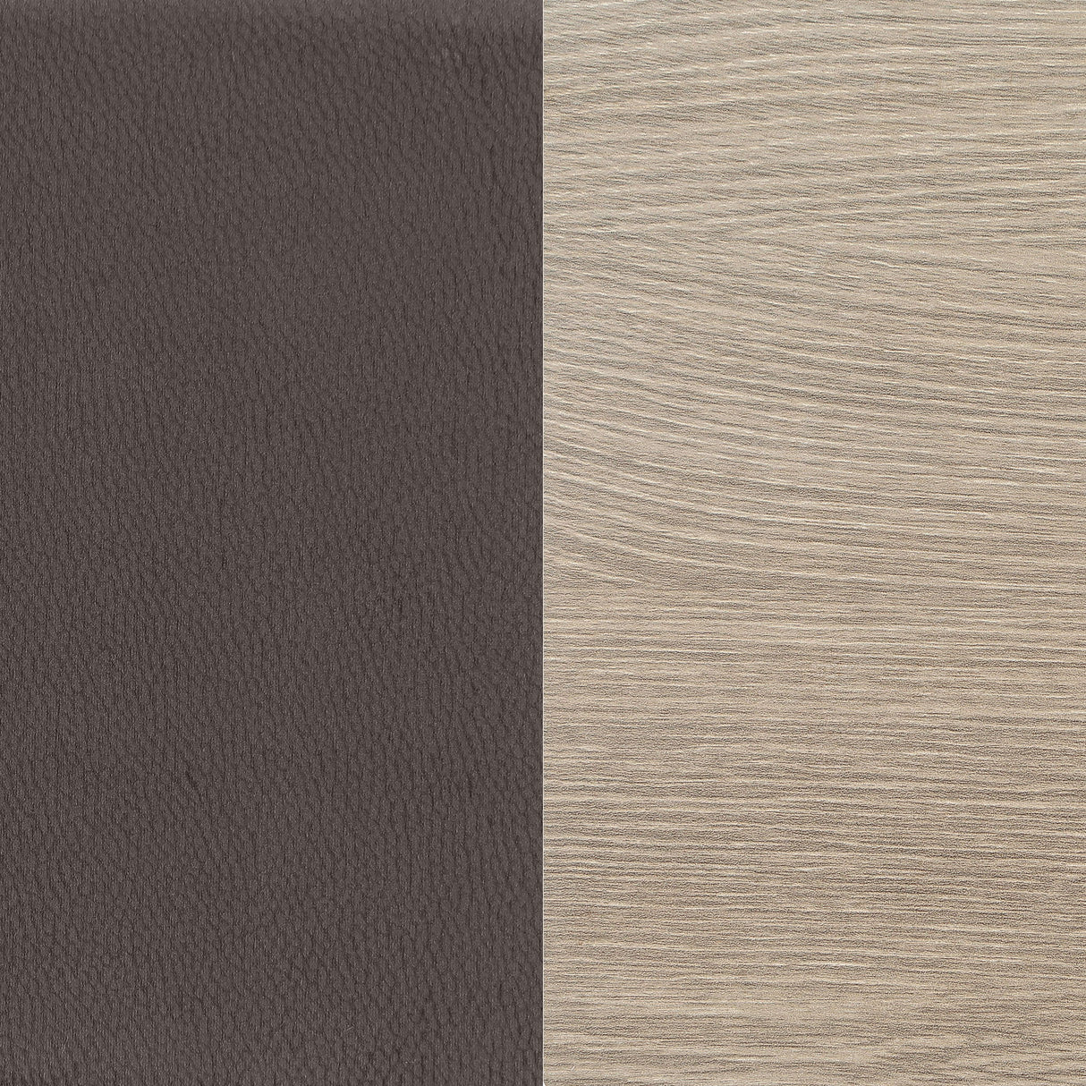 Staten - Upholstered Armless Accent Chair - Dark Brown