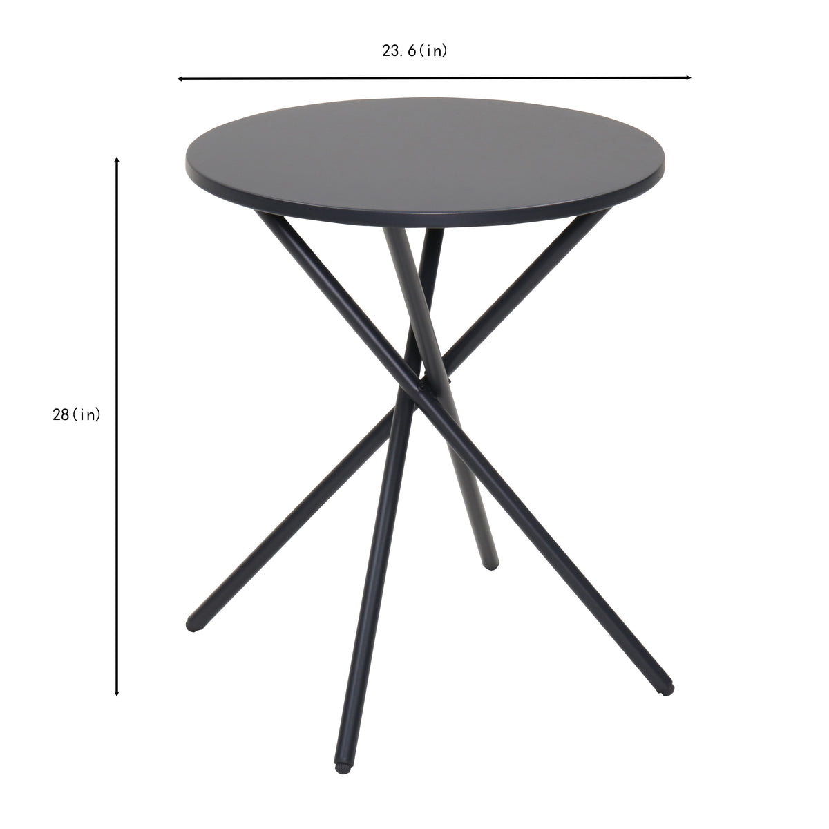 3-Piece Outdoor Wicker Bistro Set