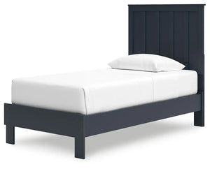 Simmenfort - Platform Bed With Panel Headboard - Best Buy Furniture